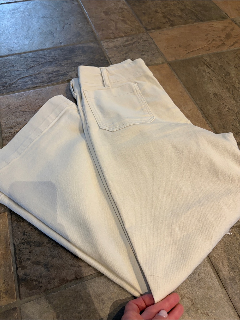 Maeve High-Waist Straight Leg Jeans